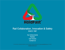 Tablet Screenshot of holdfastsolutions.com